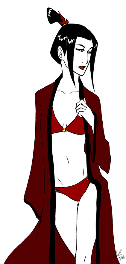 Underwear-Clad Azula