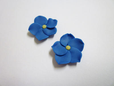 Forget-me-not earrings