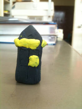 Mini Clay TARDIS