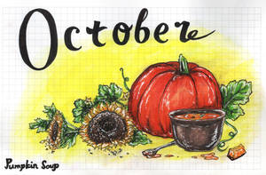 Food calendar October 