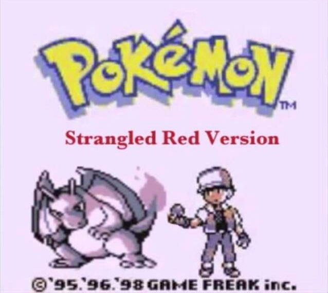 Strangle Pokemon Pokemon Strangled Red Menu Normal by Leonardboblea2 on DeviantArt