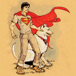 Superman and Best Friend