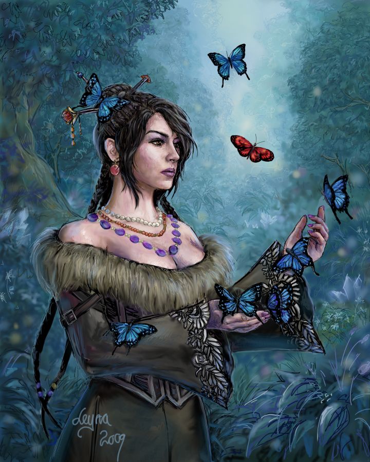 Butterfly of Ill-Omen by Leyna-art