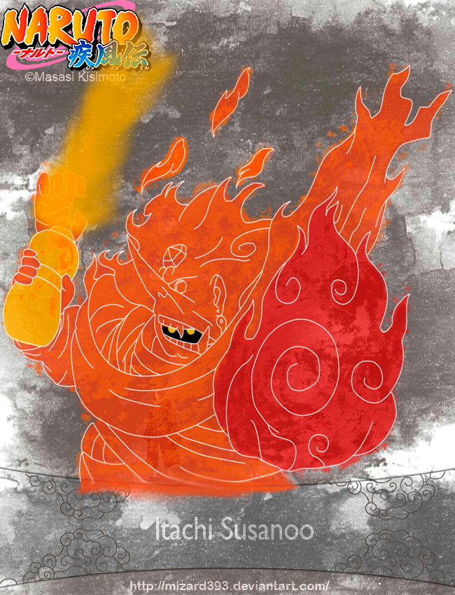 Itachi Susanoo by drawingsbysumeet on DeviantArt