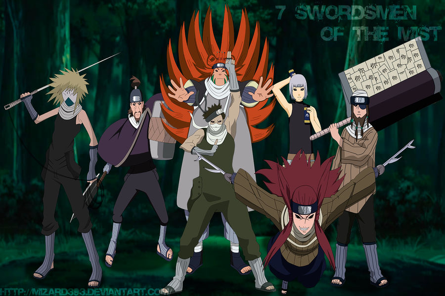 All The 7 Swordsmen Of The Mist