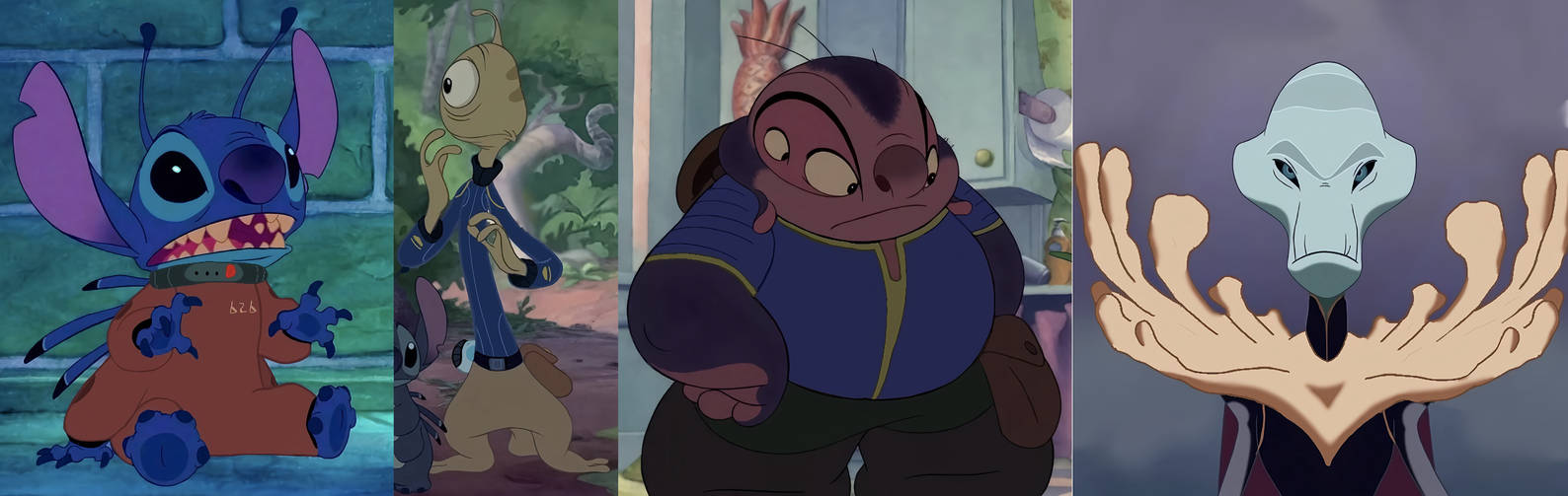 Lilo and Stitch alien redesigns. by Achillesteenvessel on DeviantArt