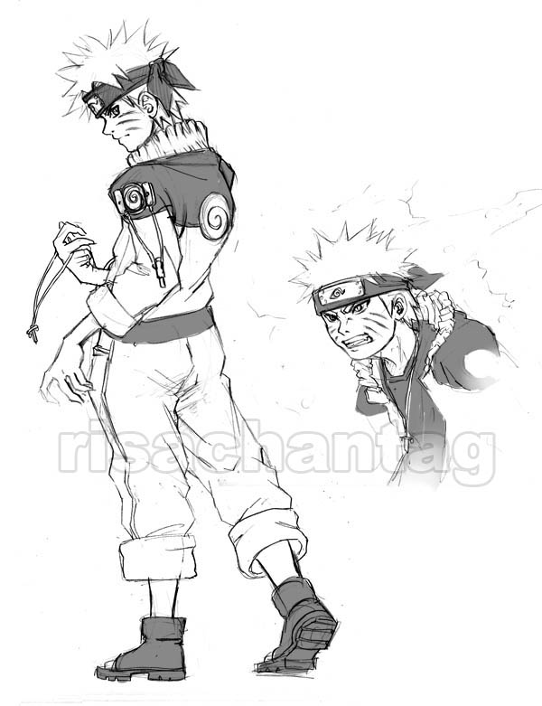 Image of Naruto coolest pose ever drawing-IW649469-Picxy