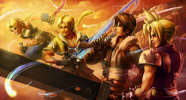 FFDissidia: Four Heroes