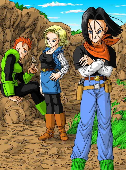 All Androids In Dragon Ball by THANHDB on DeviantArt