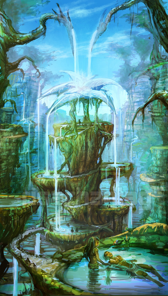 Original: Healing Springs by Risachantag