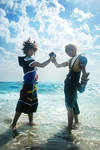 CosPhoto: Tidus+Sora: Friends by Risachantag