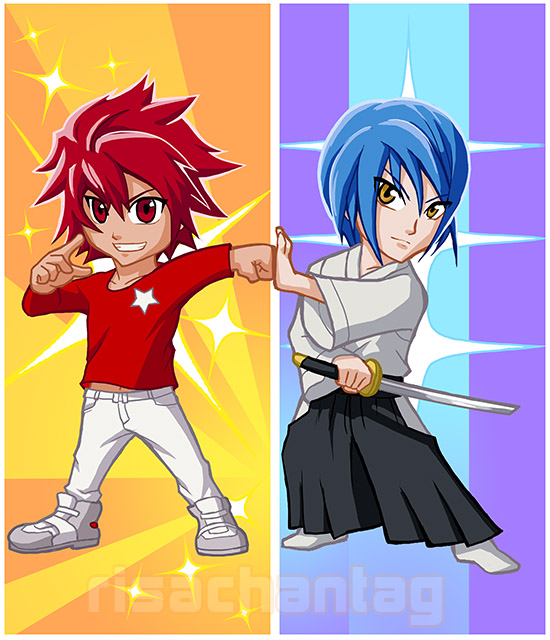 Star Driver: Takuto and Sugata