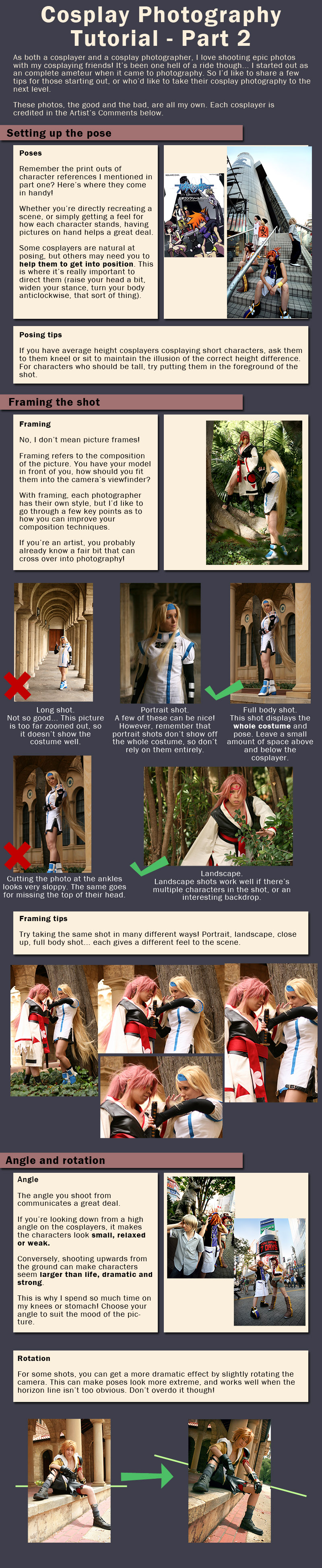 Cosplay Photography Tutorial 2