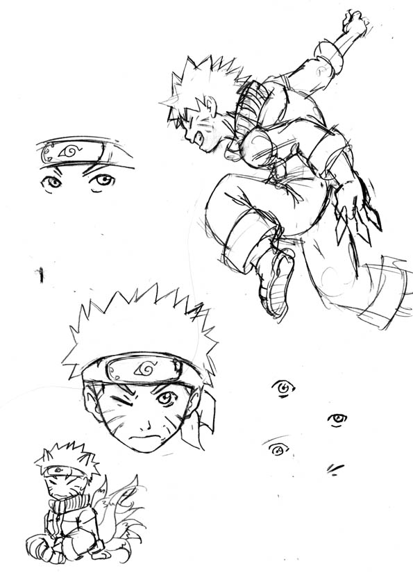 Naruto Sketches