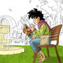 Teen Goten Reading Jump