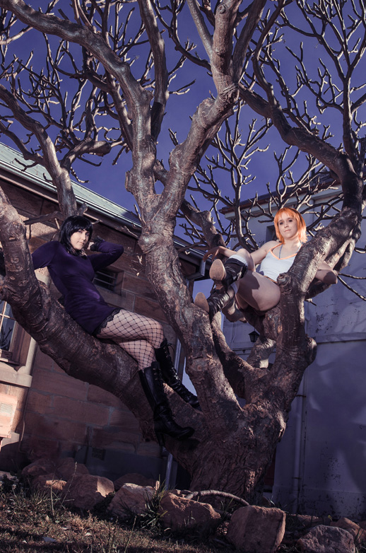 Cosplay: Thriller Bark Robin and Nami