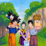 DBZ: Son Family Painting