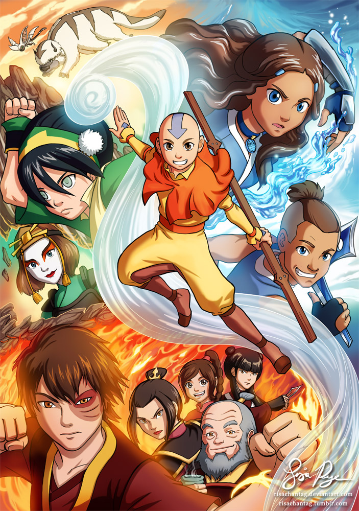 Avatar legend of aang english