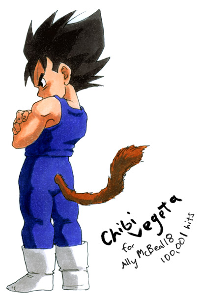 Dragon Ball - Vegeta Chibi by GSK-Desenhos on DeviantArt
