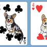 Corgi Deck Number Cards