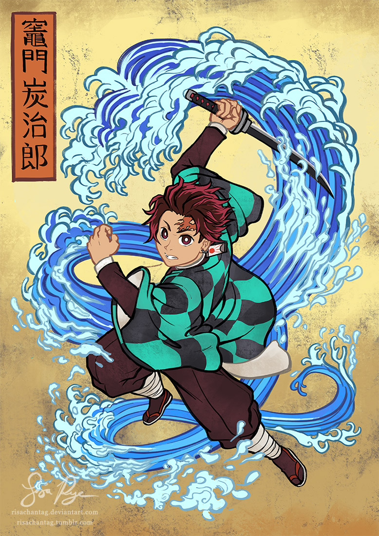 Tanjiro Kamado Artwork by MCAshe on DeviantArt