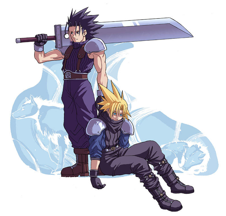 FFVIILO: Zack and Cloud by Risachantag on DeviantArt.