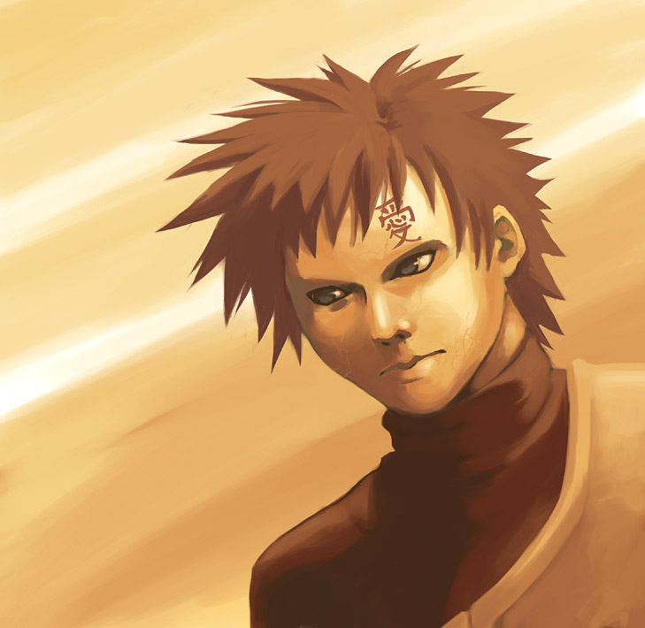 Naruto: Gaara Painting