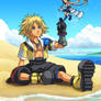 KH2: Tidus and Yuna