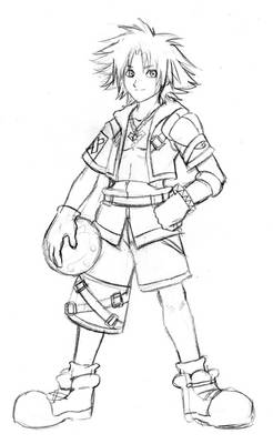 KH2: Tidus Design