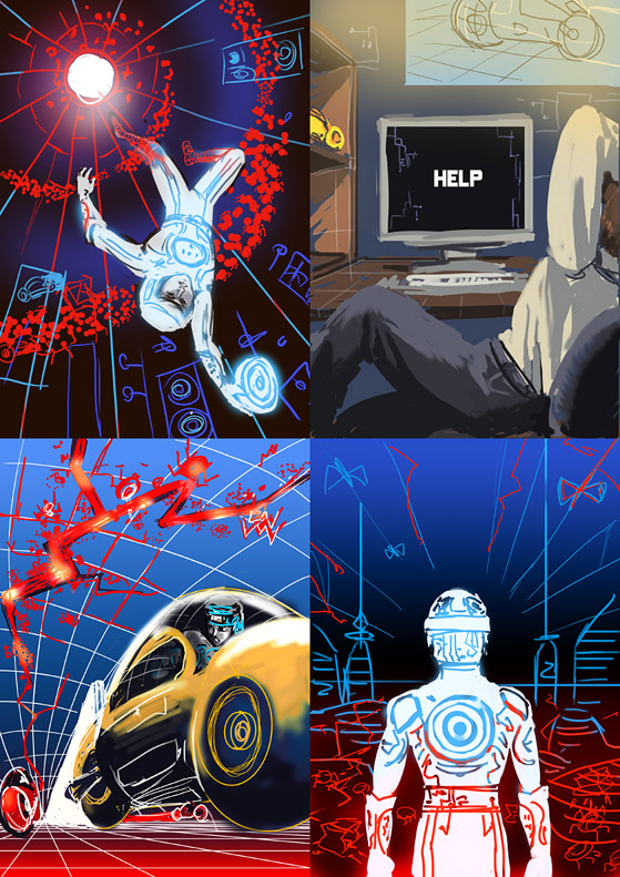 Tron: Poster Concepts