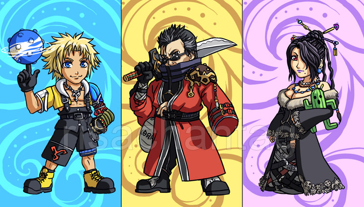 FFX: Sticker Set 1