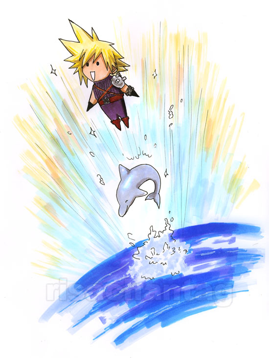 Final Fantasy VII Rebirth jumps the dolphin