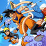 DBZ One Piece Naruto: Melee