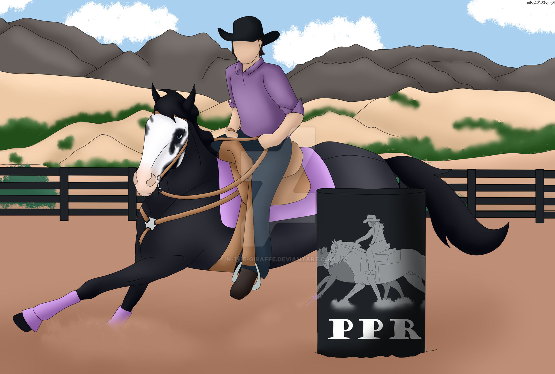 Barrel Racing || Sinatra by n-the-giraffe on DeviantArt