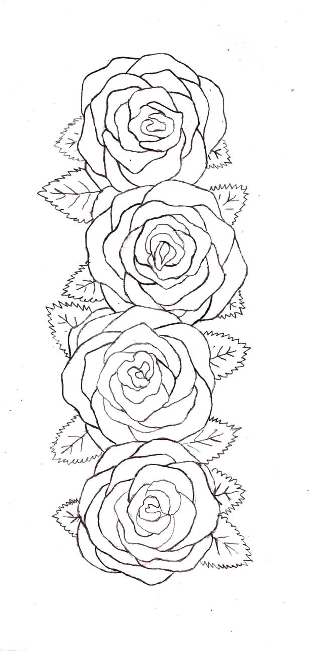 Rose Belt Outline By DestructiveEntity On DeviantArt