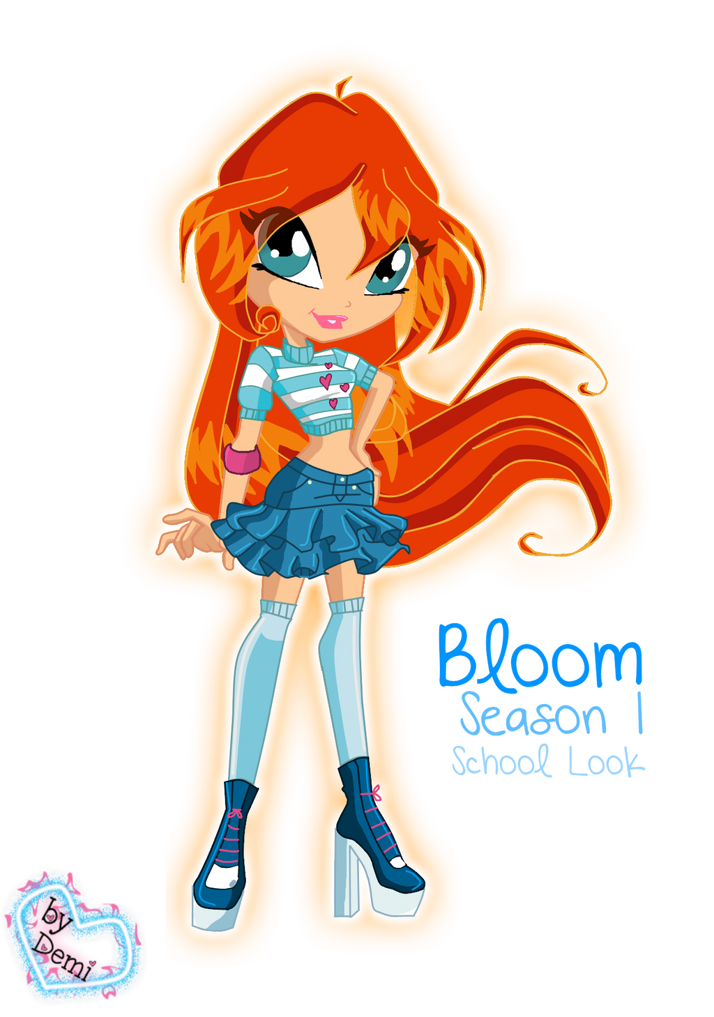 Bloom Season 1 School Chibi