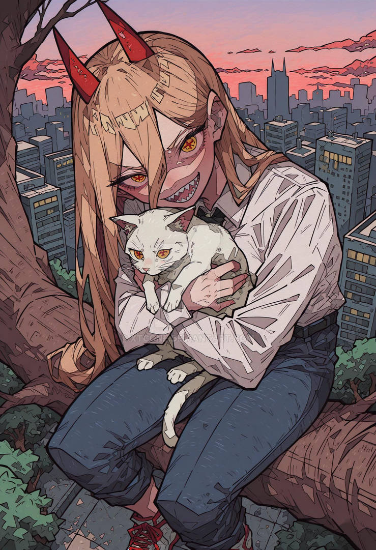 Power Meowy Rug Power and Meowy by xTcONE on DeviantArt