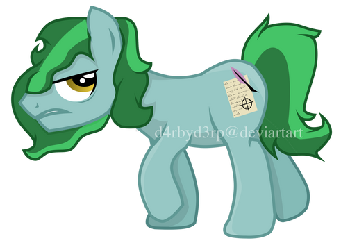 Ghost Quill [MLP OC Request]