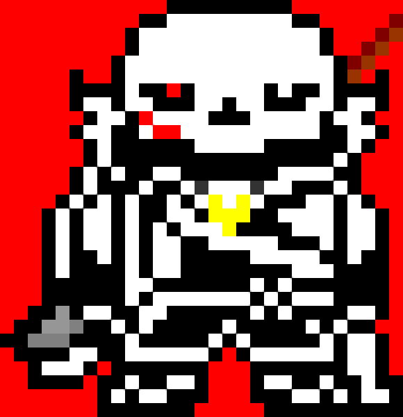 Pixilart - cross sans by purlperdevil143