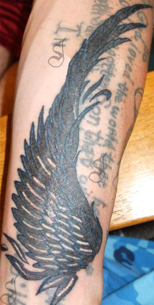 Valkyrie Wing in Black n Blue by NobleInkSlingers on DeviantArt Valkyrie Wing in Black n Blue by NobleInkSlingers on DeviantArt