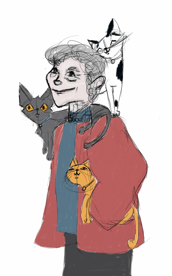 Cat lady