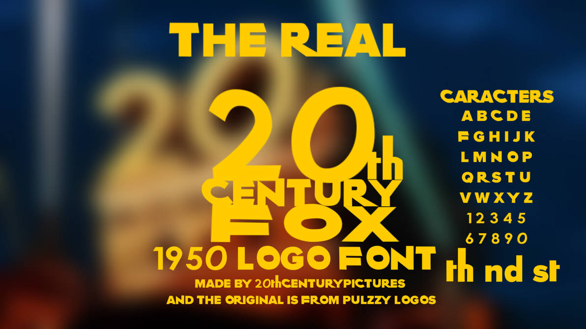 The real tcf logo font (1950 version) by BCMediaKlasky20 on DeviantArt