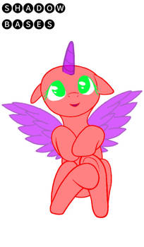 Female Pony base #9
