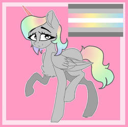 Pride ponies day 27: Demifluid