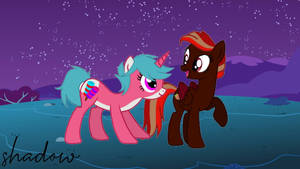 Pink popsicle and Tutti