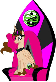 Pony kay in her throne