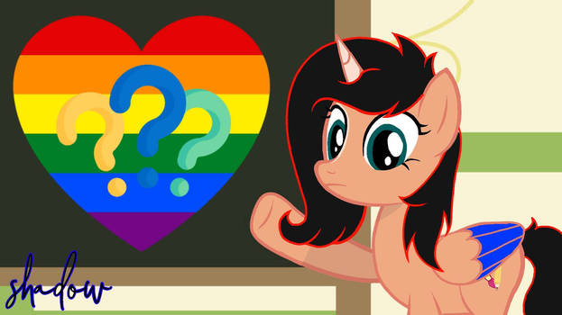 Pride art day 3: in the questioning phase
