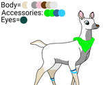 Myself as a deer (Ref-sheet)