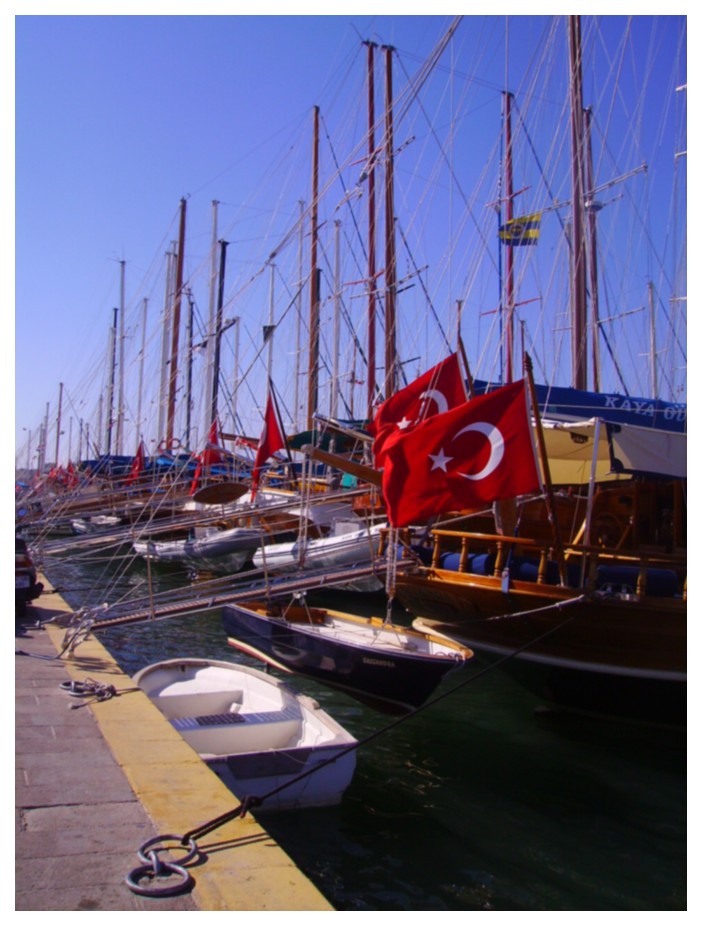 Flags and Boats