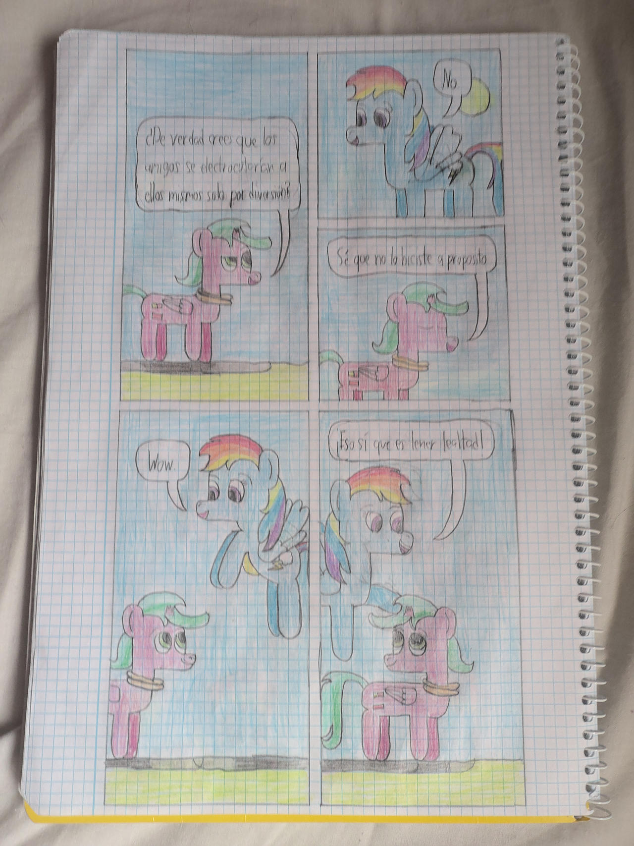 Ian conoce a Diamond Tiara y Silver Spoon (pag 12)